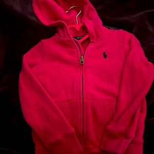 Ralph Lauren Polo, 4T Zip Up hoodie!